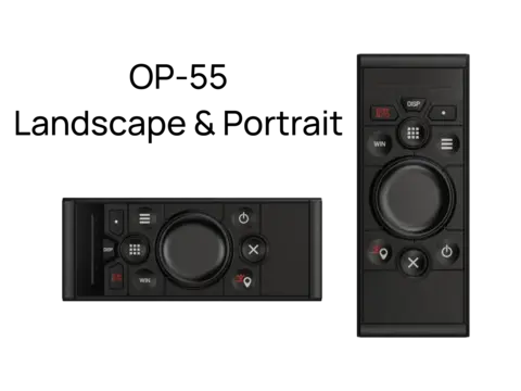 OP-55 Fjernkontroll Liggende &amp; stående