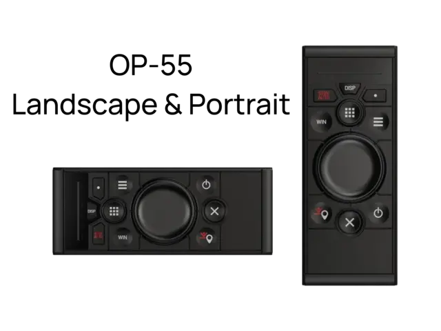 OP-55 Fjernkontroll Liggende & stående 