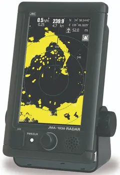 JMA-1034 skjermradar 62cm Lukket 4kW antenne, 7" LCD farge