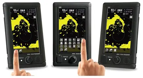 JMA-1034 skjermradar 62cm Lukket 4kW antenne, 7" LCD farge 