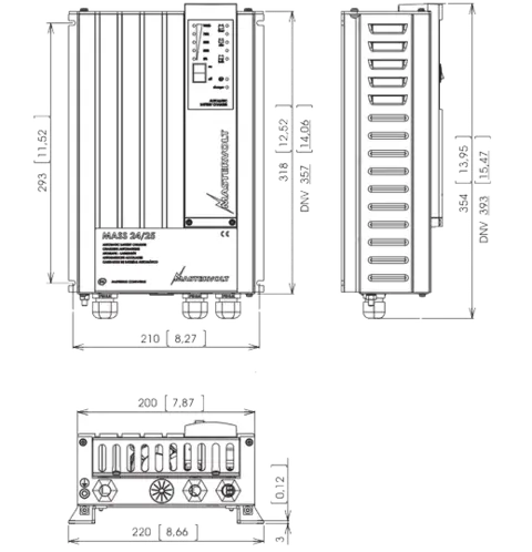 Mass 24/15-2 230V/50-60HZ CHARGER MB 
