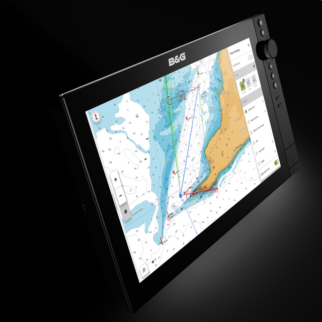 Zeus SR-12 Kartplotter 12-toms m. GPS, Gigabit Ethernet, Wifi 