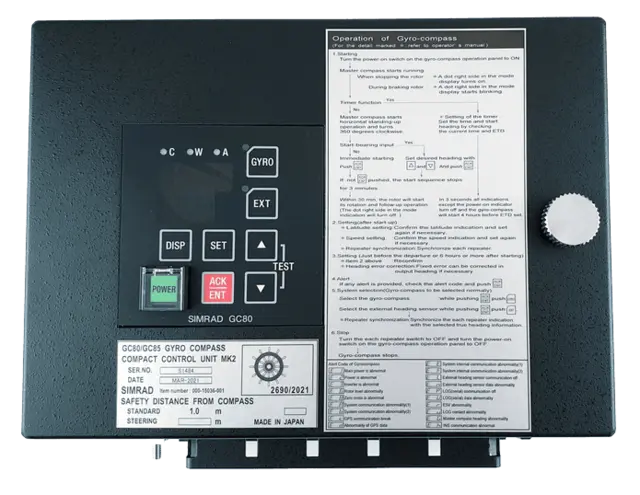 GC80 COMPACT GYRO SYSTEM MK2 