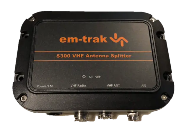 S300 AIS antennesplitter Plasseringsvennlig splitter for VHF ant. 