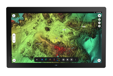 NSO4-22 Glass Bridge MFD 22" Multi-touch Panel-PC m. NEON™ OS.