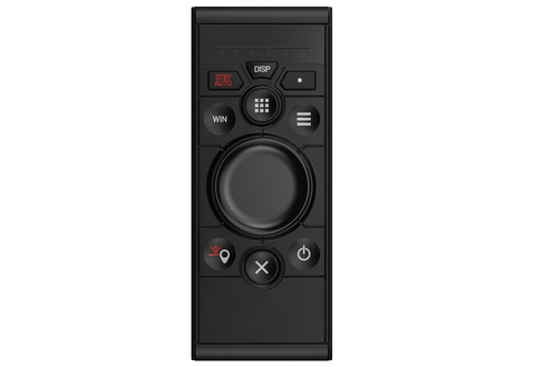 OP-55 fjernbetjening, stående Kablet kontrollenhet (portrait)