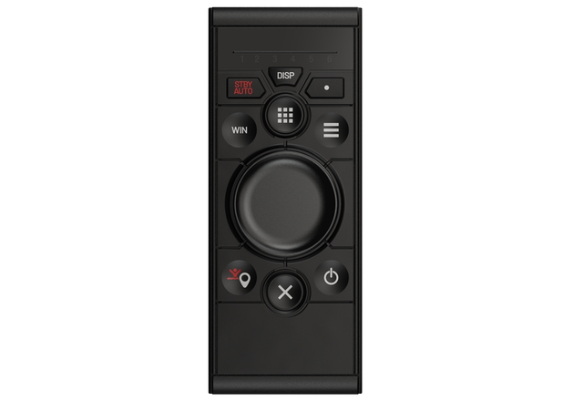 OP-55 fjernbetjening, stående Kablet kontrollenhet (portrait) 