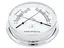 TH75C nautisk komfortmeter, chrome 175mm. Temperatur og hygrometer