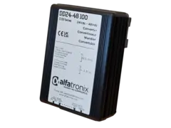 DD24-48 100 spenningsomformer (DC-DC) 17-32Vdc inn 48Vdc ut, 100W