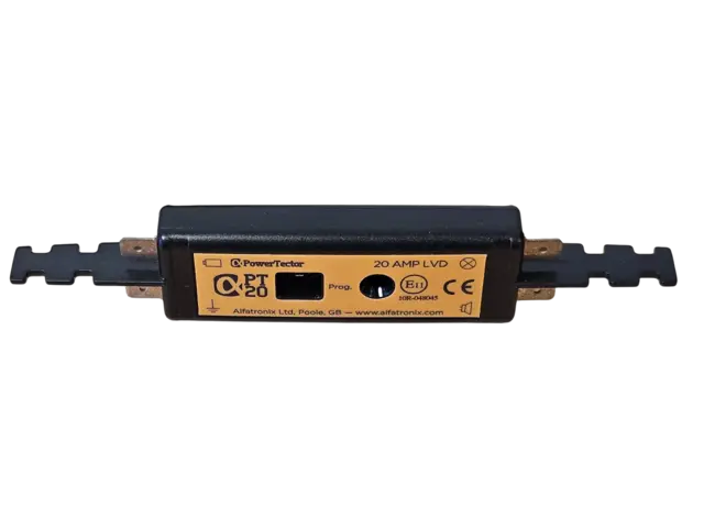 PowerTector PT20 batterivern 20A, 9Vdc-32Vdc 