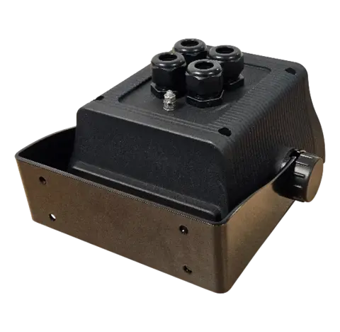 Bulkhead mounting bracket Alum. MFM indicator 