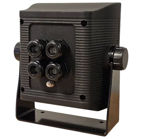 Bulkhead mounting bracket Alum. MFM indicator 