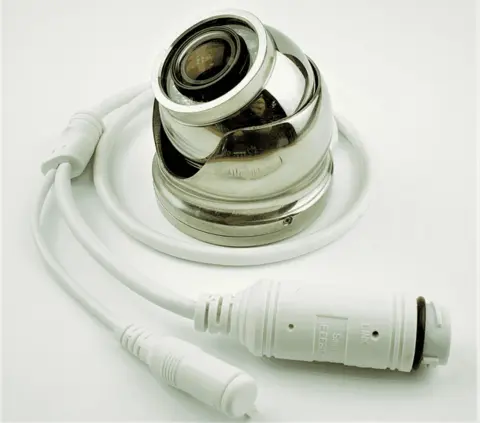 IP CAM-1 Marine Camera 12 V, PoE Rustfritt stål 316 i marine klasse 