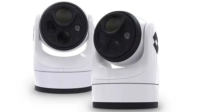 M460-LRF 3-Axis Stab. Thermal Camera LRF,QHD Color Low Light,2° LED Spotlight 