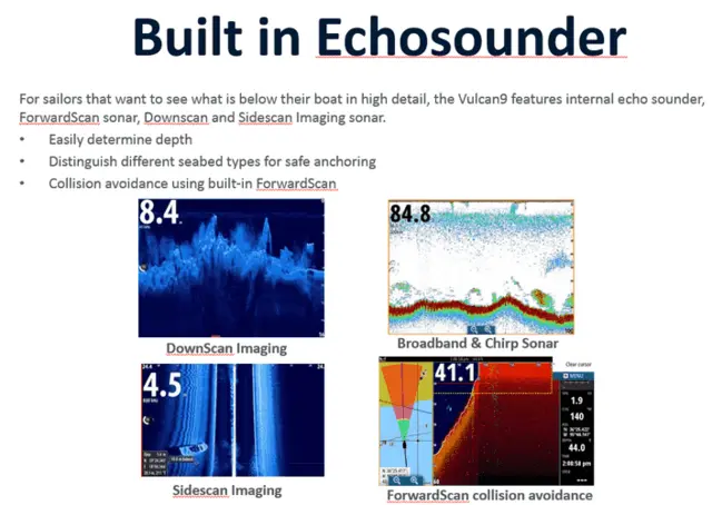 Vulcan 7 R kartplotter (u. svinger) Multitouch, NMEA2000, GPS, Wi-Fi mm. 