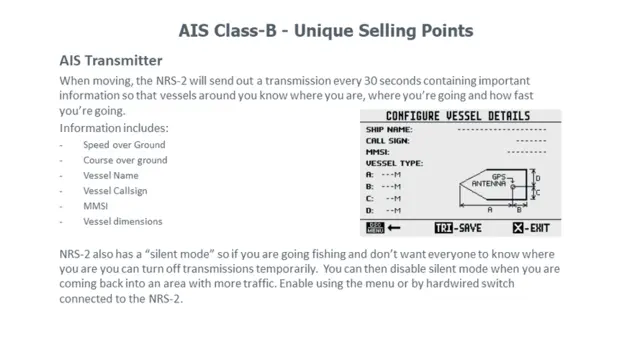 RS100-B Marine VHF System w/ AIS RXTX 