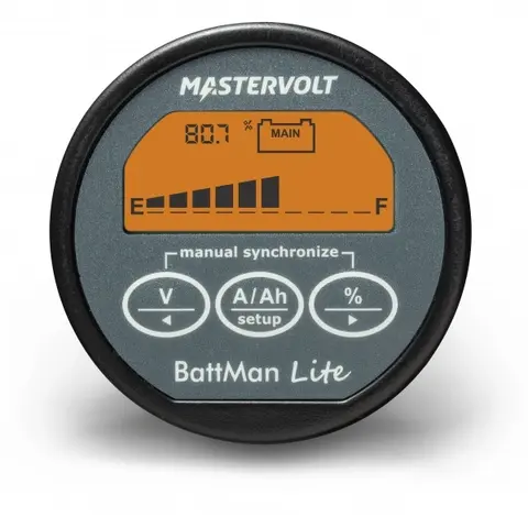 BattMan Lite Batterimonitor 12/24 V DC, Inkl. Shunt 