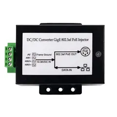 PoE Injector - DC/DC Power over Ethernet For JCU FLIR