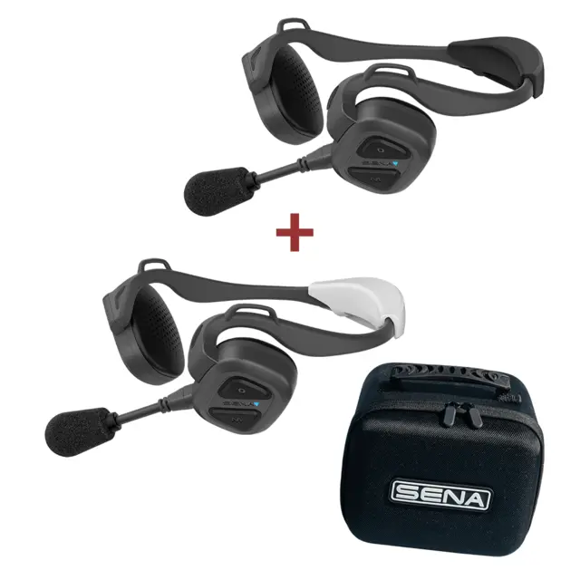 Nautitalk Bosun headsets, dual pack Mesh Intercom Communication Headset 