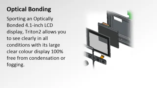 Triton² Autopilot Control & Display Pack 4,1" fargedisplay og kablet betjening 