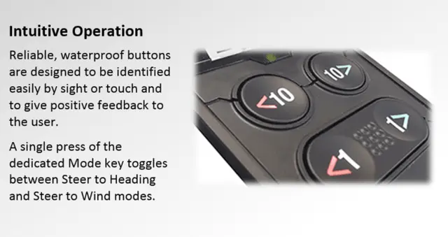 Triton² Autopilot Control & Display Pack 4,1" fargedisplay og kablet betjening 