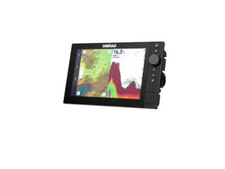 NSS 4 - 10" kartplotter med ekkolodd Innebygd dobbelkanals 1 kW ekkolodd