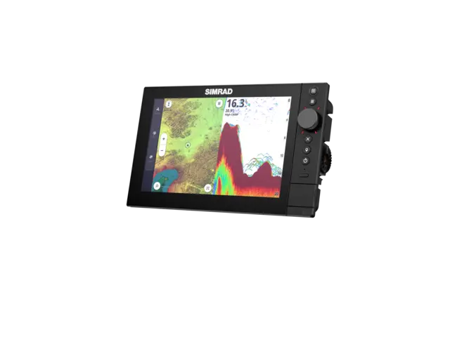 NSS 4 - 10" kartplotter med ekkolodd Innebygd dobbelkanals 1 kW ekkolodd 