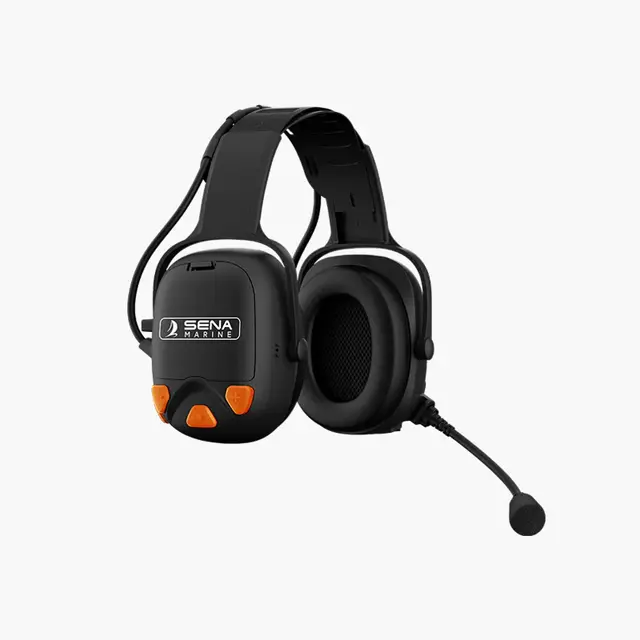 Nautitalk N2R headset Maritim intercom med mesh-teknologi 