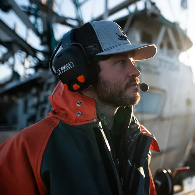 Nautitalk N2R headset Maritim intercom med mesh-teknologi 