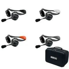 Nautitalk Bosun headsets, quad pack Sett med fire intercom-hodetelefoner