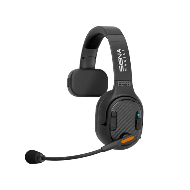 Nautitalk EASY maritim intercom Mono headset med mikrofon 