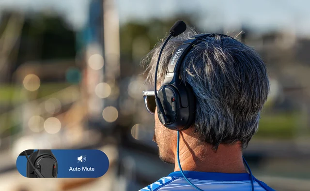 Nautitalk EASY maritim intercom Mono headset med mikrofon 
