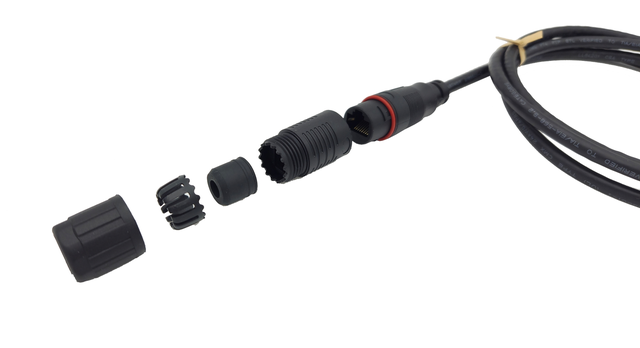 Ethernet cable. M12 TO RJ45 female 1.5 m 