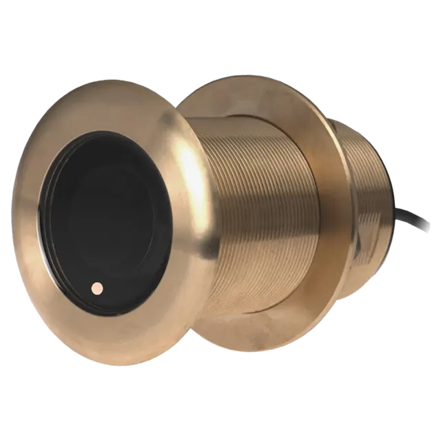 B60 gjennomgående svinger i bronse 50/200 kHz, dybde og temperatur 