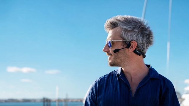 Nautitalk Open intercom headset Bone conduction headset for marine crew 