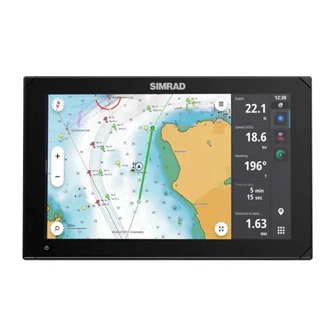 NSX Series kartplotter Kartplotter med innebygd ekkoloddmodul 