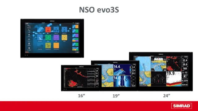 NSO evo3S Series Display MFD Panel-pc uten innebygd ekkolodd 