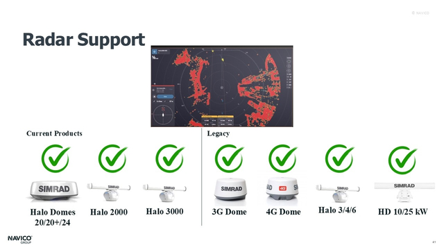 NSO4 Glass Bridge Series MFD Multi-touch panel-PC m. NEON OS 