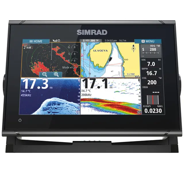 GO Series kartplotter Prisgunstig kombiplotter med multitouch 