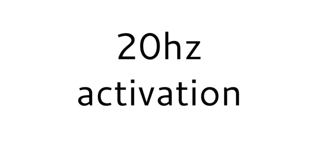 V200 Upgrade - 20hz activation Lisens for høyere oppdateringsfrekvens 