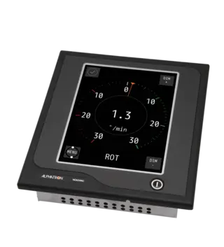 AlphaTurn (MED) MFM, 6.5&quot;, Black