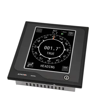 AlphaHeading (MED) MFM, 6.5&quot;, Black