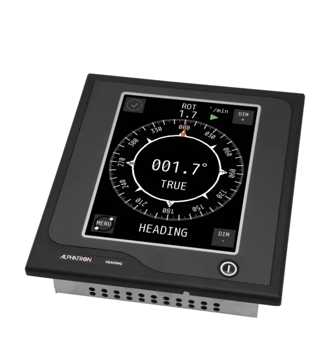 AlphaHeading (MED) MFM, 6.5", Black 