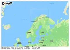 DISCOVER Kart - Bod&#248; - Kirkenes Simrad NSS/GO/Cruise, B&amp;G Zeus/Vulcan
