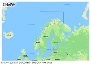 DISCOVER Kart - Bod&#248; - Kirkenes Simrad NSS/GO/Cruise, B&amp;G Zeus/Vulcan