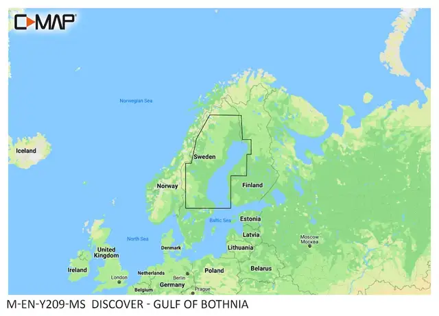 DISCOVER Kart - Gulf of Bothnia Simrad NSS/GO/Cruise, B&G Zeus/Vulcan 