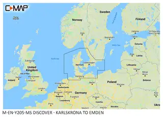 DISCOVER Kart - Karlskrona to Emden Simrad NSS/GO/Cruise, B&amp;G Zeus/Vulcan