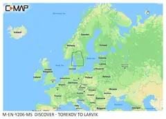 DISCOVER Kart - Torekov to Larvik Simrad NSS/GO/Cruise, B&amp;G Zeus/Vulcan