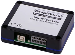 MiniPlex-Lite multiplekser 3x NMEA 0183/RS422 inn / 1x NMEA 0183 ut