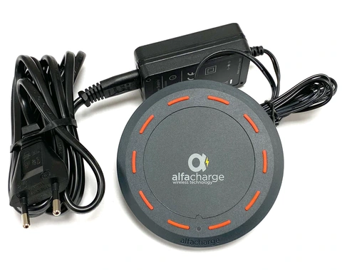 AlfaCharge AL4-J induktiv ladeplate Lader mobiltelefon osv. IP65, 220V inn.